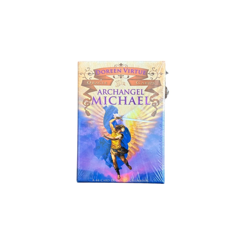 Archangel‎ Michael Oracle Cards Doreen Virtue 44-Card Deck Guidebook sealed OOP